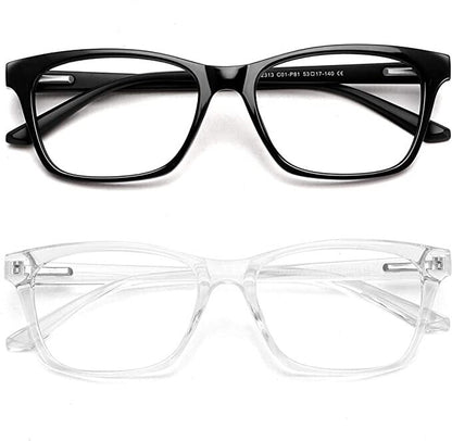 Storycoast 2 Pack Blue Light Blocking Glasses Eyeglasses Computer Gaming Glasses