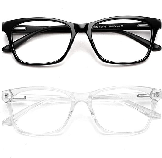 Storycoast 2 Pack Blue Light Blocking Glasses Eyeglasses Computer Gaming Glasses