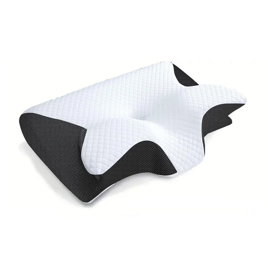 Butterfly Sleep Memory Neck Pillow Slow Rebound Comfort Memory Foam Sleep Cervical Orthopedic Neck Pillow Massage Bed Pillow